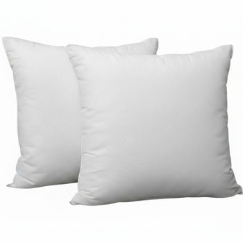 Novotextil Relleno de Cojín Pack 2 o 4 – Fibra Suave Mullida 470g – Cojines para Sofá y Cama – 30x50 40x40 45x45 50x50 60x60 70x50