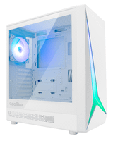 caja semitorreatx coolbox gm450 starlight sfuente usb30 blanca a-rgb cventana