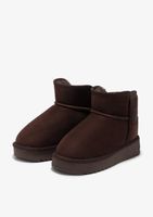 botas repelente al agua - nordic low basic chocolate - marron