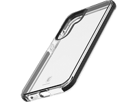 funda movil - cellularline tetra para samsung galaxy s25 negro y transparente