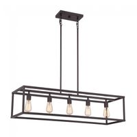 lampara colgante new harbor 5 luces