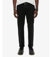 superdry para hombre m7011418a pantalon chino premium regular negro 3232 casual algodon