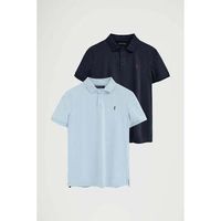 polo club polo pack 2 - rigby go polo slim vo bb-n para hombre