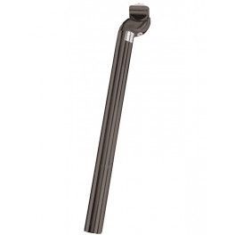 Ergotec Tija De Sillin Patent Cnc Aluminio 350 Mm - 27.2 Negro 18 Mm Offset