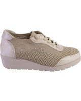 de treintas l4350 zapatillas casual de mujer beige