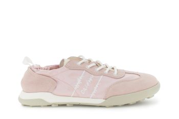 zapatillas con cordones en nailon y ante powder 39