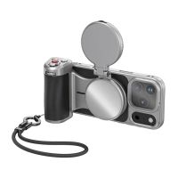 soporte maestro grip para iphone 17 pro max telesin master grip creator combo kit con luz y filtro uv