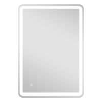 homcom espejo de bano con luces led 70x100 cm 3 colores de luz brillo regulable funcion antivaho funcion de memoria ip44   aosom espana