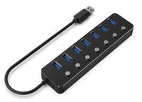 gembird hub usb 32 gen 1 de 7p c interruptores