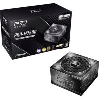 fuente de alimentacion asrock pro-m750g 750w certificacion 80 gold atx 31