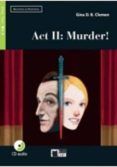 act ii murder book  cd