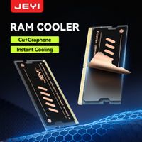 disipador termico ram jeyi de grafeno y cobre refrigeracion de doble capa para memoria ddr5ddr4ddr3ddr2 diseno ultrafino de 015 mm computadora portatilescritorio