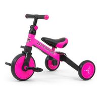 bicicleta 3 en 1 milly mally optimus rosa