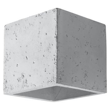 Aplique de pared vano acabado cemento