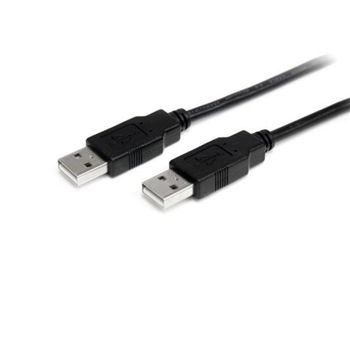 Cable USB 2.0 Macho a Macho 2 metros StarTech.com Negro