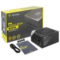 fuente de alimentacion yeyian 850w 80 plus gold yfg-8503m-p1 modular atx 31 pcie gen5 silence