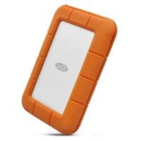 lacie rugged usb-c disco duro externo 5000 gb gris amarillo