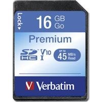 Verbatim Verbatim Premium memoria flash 16 GB SDHC Clase 10