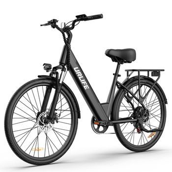 Bicicleta Eléctrica Urlife E26 - Motor 250w Batería 48v10.4ah Neumáticos 26