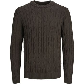 Jack & Jones Jersey 12257479 JJEROSS KNIT CREW NECK SN MULCH para hombre