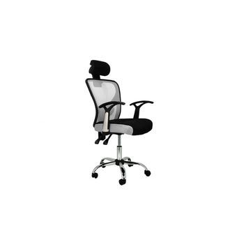 Silla De Escritorio Ergonómica Carla Con Ruedas Y Ajuste Fácil
