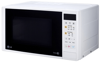 HORNO MICROONDAS CON GRILL LG MH6042DW 20 LITROS NEGRO