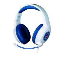 auriculares konix kx psg con cable jack 35 mm gaming circumaurales azulrojoblanco