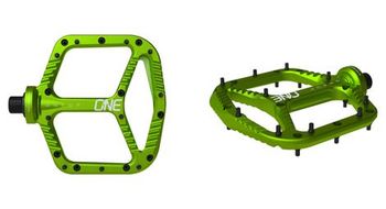 Pedales oneup aluminio verde