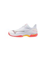 zapatillas de padel mizuno wave exceed court cc mujer blancoazulcitrus