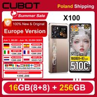 envio desde polonia cubot x100 android 15 5100mah 33w nfc 5g smartphone 688 16gb88 ram 256gb rom 64mp telefono movil