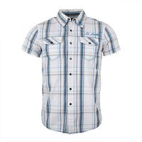 srk camisa manga corta chemise homme carita para hombre
