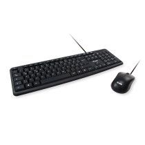 Equip 245201 teclado RatÃ³n incluido Oficina USB QWERTY EspaÃ±ol Negro