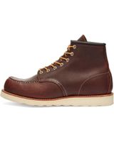 de red wing 8138 heritage work 6 moc toe boot briar oil slick - 40 brown