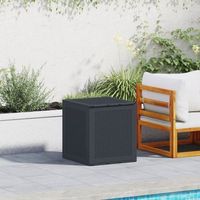 caja de almacenamiento antracita 55x53x57 cm pp v6918 unico  antracita