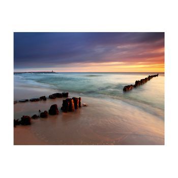 Papel Pintado 3d - Playa - Salida Del Sol (300x231 Cm)