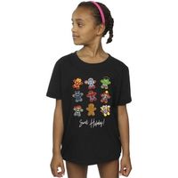 marvel camiseta gingerbread avengers para nina