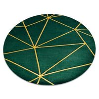 alfombra emerald exclusivo 1013 circulo - glamour elegante geometric circulo 200 cm