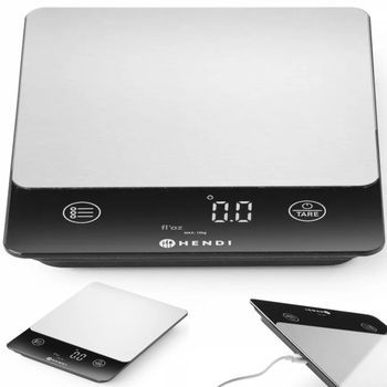 Báscula De Cocina Electrónica 10.000 G / 1 G - Hendi 580028