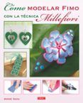 como modelar con fimo con la tecnica millefiori