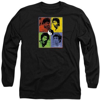 Bruce Lee Camiseta manga larga Enter Color Block para mujer