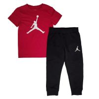 conjunto camiseta y pantalon jordan jumpman cement nino
