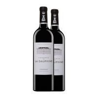 chateau de la dauphine vino tinto fronsac crianza 75 cl 15 vol pack de 2 unidades