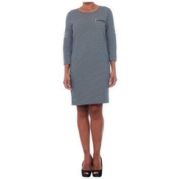 Jacqueline De Yong Vestidos 15142620 JDYSAXO 3/4 DRESS JRS NIGHT SKY/WHITE para mujer