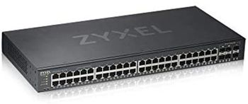 Zyxel GS1920-48V2 Gestionado Gigabit Ethernet (10/100/1000) Negro