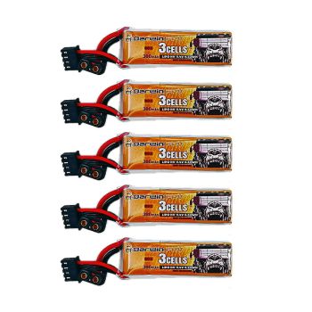 Batería LiPo DarwinFPV 11,4V 380mAh 60C 3S con conector XT30 para DarwinFPV BABY APE/PRO/V2