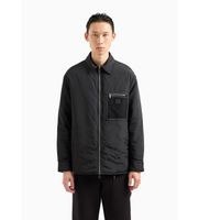 ax armani exchange para hombre xm000031af10323uc001 abrigo caban negro s casual poliester