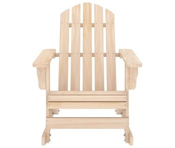 Silla mecedora de jardin adirondack madera maciza de abeto