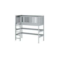 litera loft laura 90x190 gris