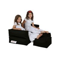 puf de jardin kids double seat negro