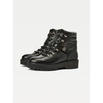 Tommy Hilfiger Botines BOTA LEATHER FLAT MUJER para mujer